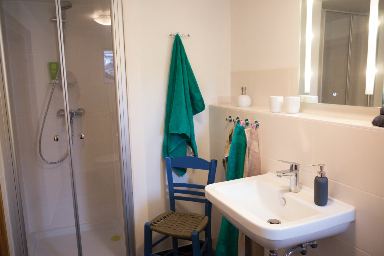 Das Bad in der zweiten Etage