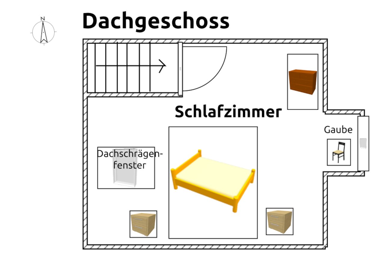 Grundriss Dachgeschoss